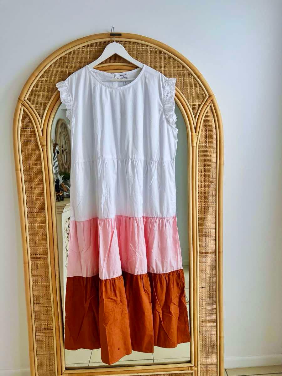 Danni Cotton Splice Dress