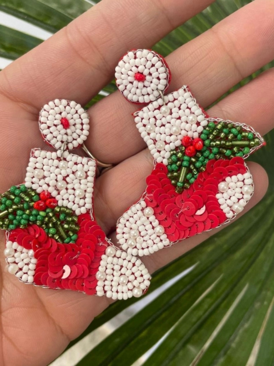 Christmas Stocking Earrings