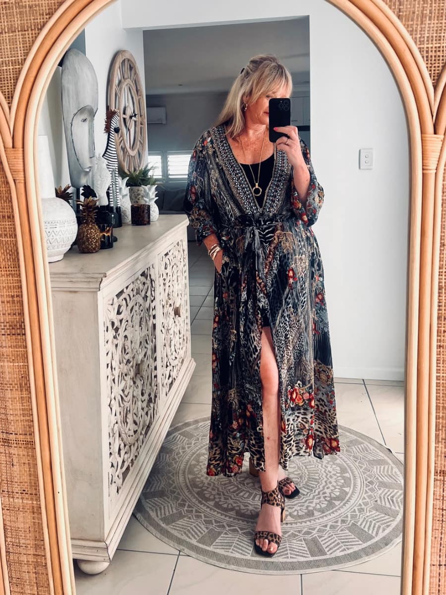 Leopard Jungle Maxi Dress