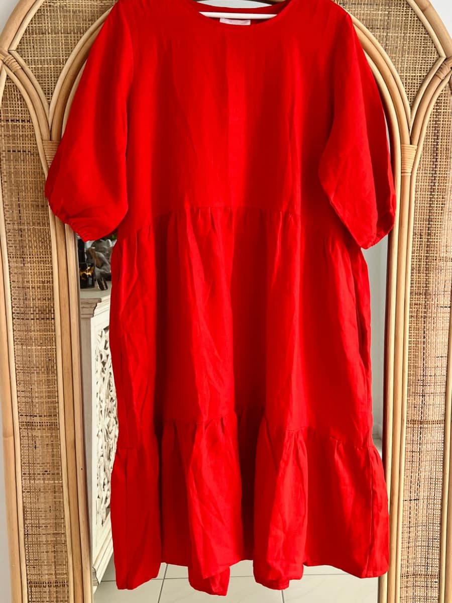 Red Danni Dress
