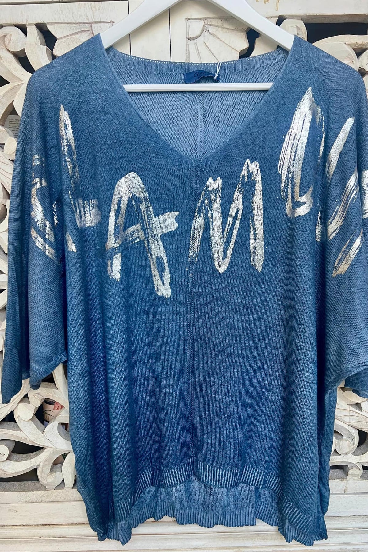 Denim Glamour Knit