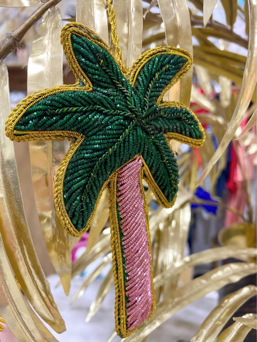 Brissie Palm Tree Hanging Decoration