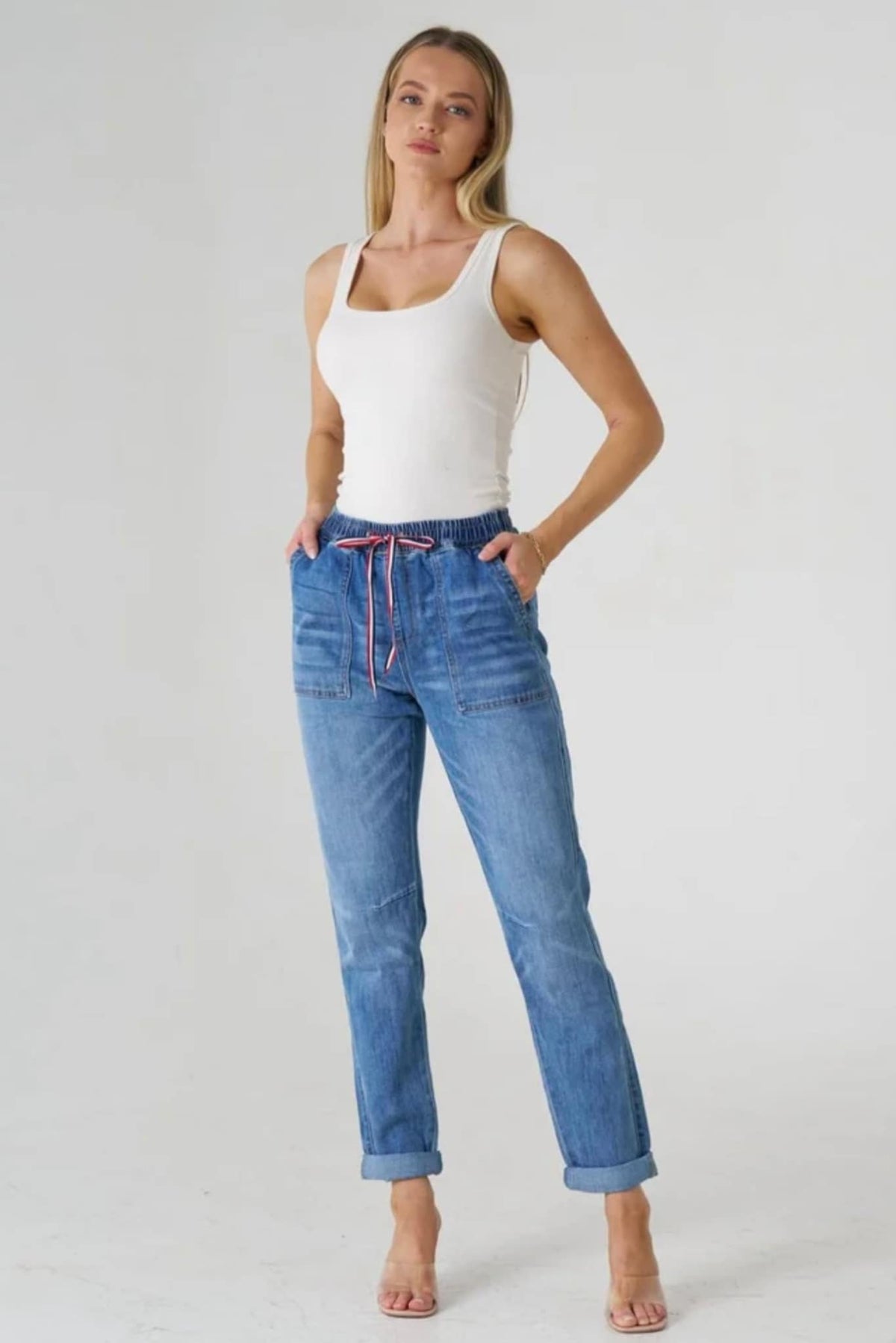 Ralph Denim Jogger Pants