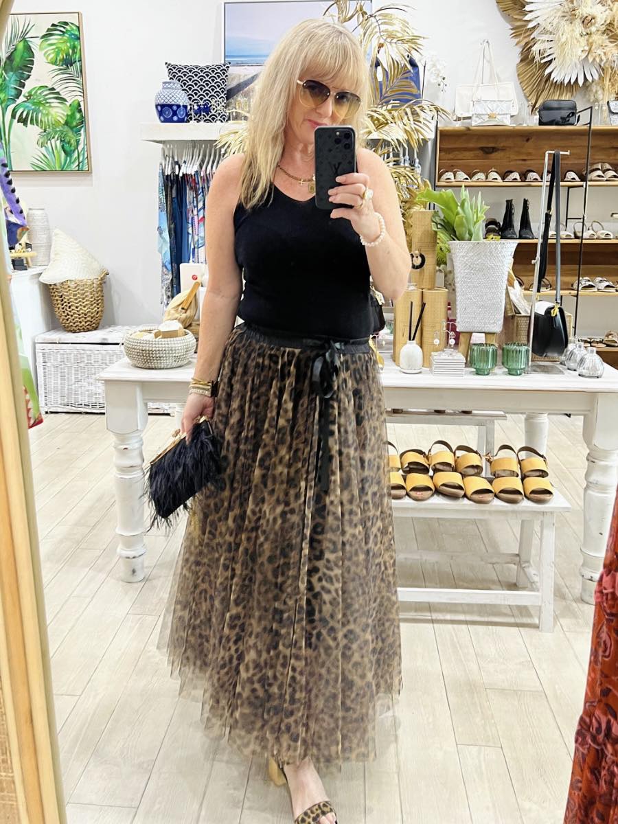 Jungle Tulle Skirt