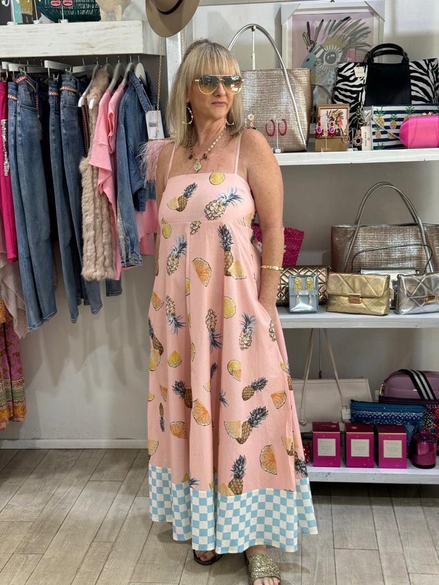 Palm Cove Pineapple Dress
