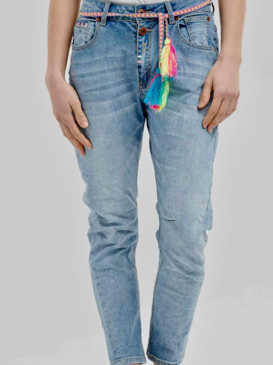 Italian Tapestry Denim Jeans 