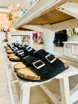 Black Isabac Slides
