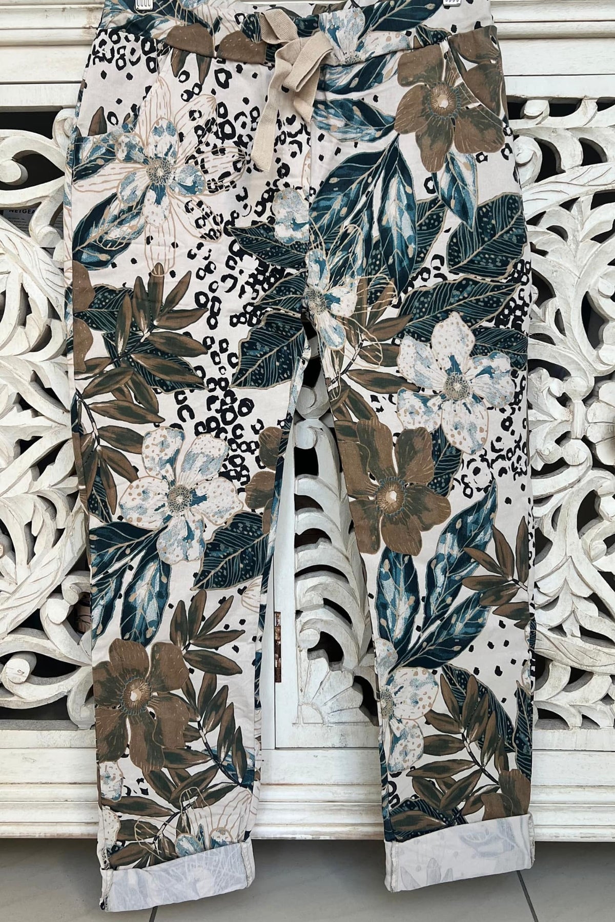 Tropical Jogger Pants