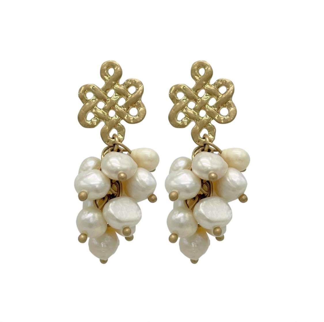 Freshwater Seed Pearl Earrings